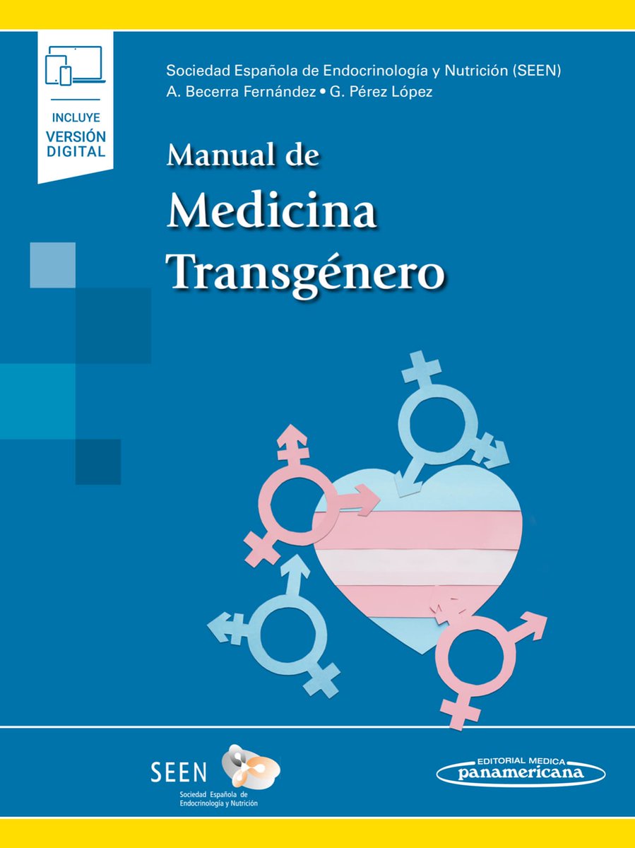 Os presentamos el Manual de Medicina Transgénero, una herramienta clínica para todos los médicos especialistas y en formación en Endocrinología. Una obra de referencia en español de la atención bio-psico-social de las personas trans <a href="/sociedadSEEN/">Sociedad SEEN</a> <a href="/Endocrino_PED/">Dr. Gilberto Pérez López MD PhD</a>
<a href="/Antonio911A/">Antonio Becerra</a>