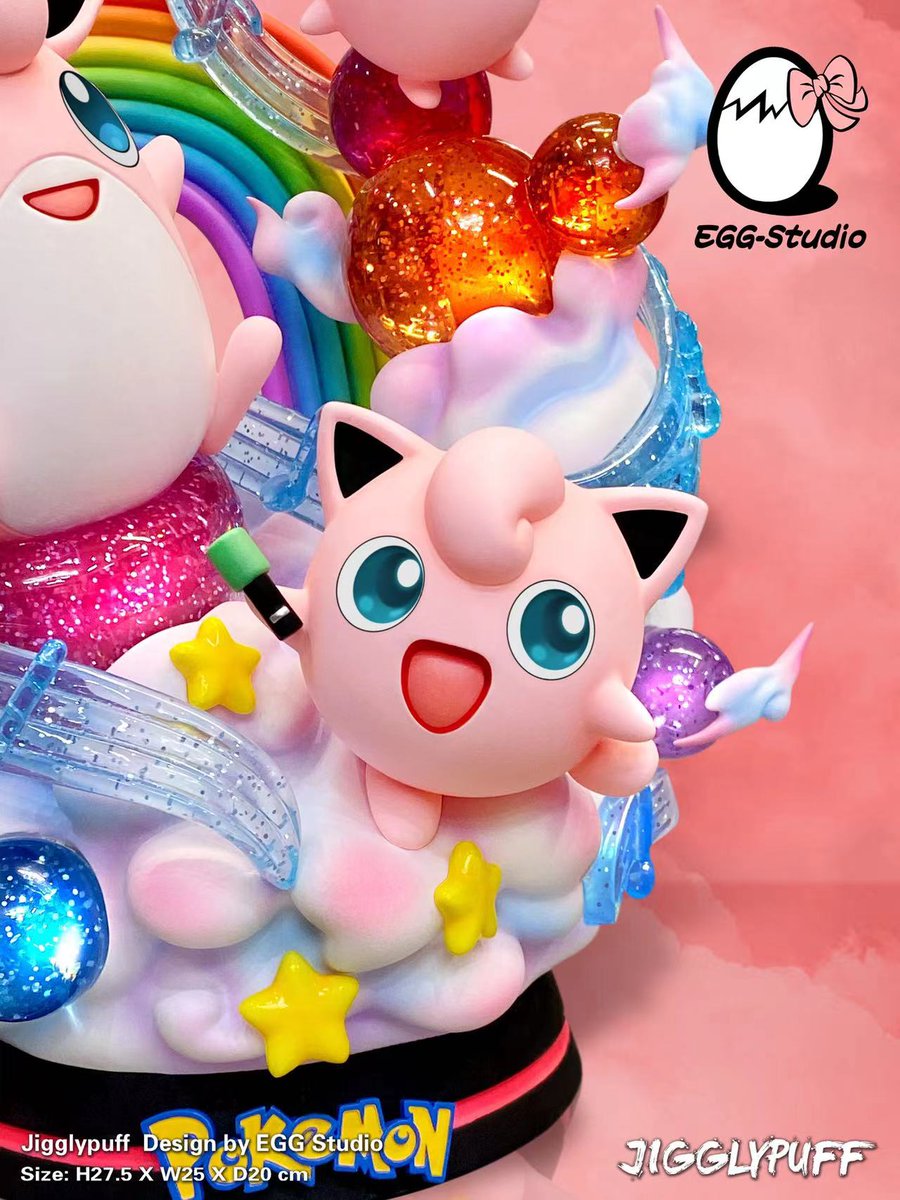 MundoKame's tweet photo. #EGGStudio - Jigglypuff Evolution
- Precio: 235 €
- Medidas: 28 cm de alto
- Reserva: 80 €
- Lanzamiento: 4T de 2022
- PO abierto!
📩 Para reservar o más info, enviar mensaje privado
#Pokemon #Jigglypuff https://t.co/gv15QqNJRG