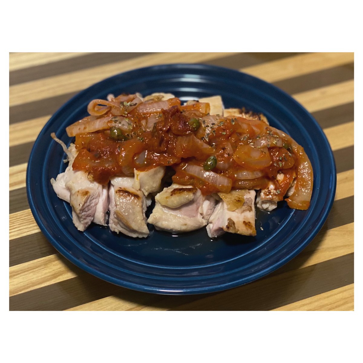 ir0d0ri's tweet image. 30代最後の晩餐。
#cacciatora