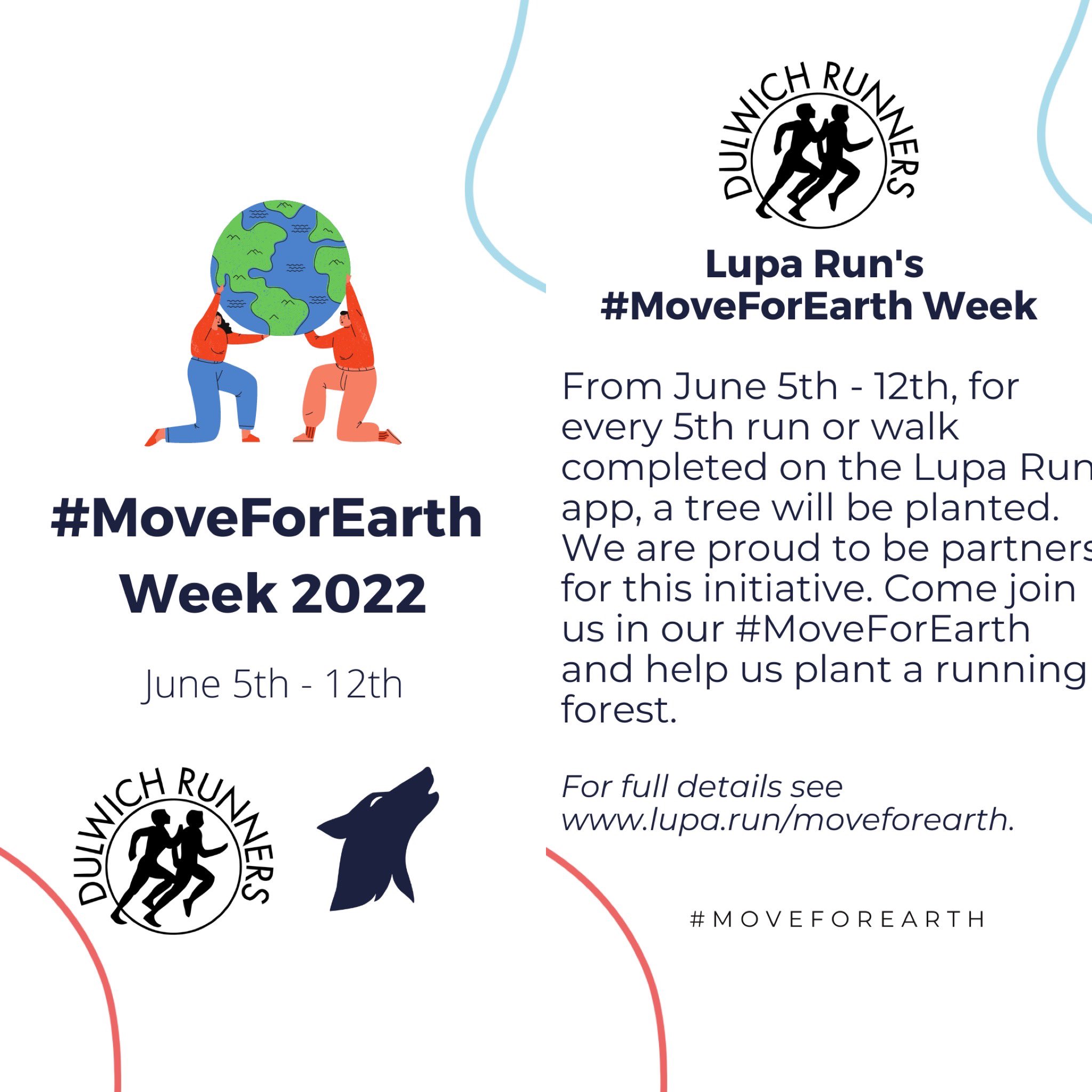 Dulwich Runners on Twitter "We are teaming up with LupaRun, to launch