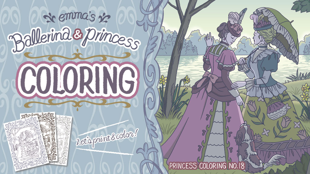 emma_coloring's tweet photo. #おひめさまのぬりえ を描きました🎨
I drew #PrincessColoring🎨
⬇️
https://t.co/dD0XGrTpqC
#公主著色 #公主上色 #공주색칠하기 #공주컬러링 #llustration #イラスト #插图 #일러스트 #大人のぬりえ #ヴィクトリアン #Victorian #维多利亚时代 #빅토리안 #ドレス #dress #连衣裙 #드레스 https://t.co/jE6I6qBwZe