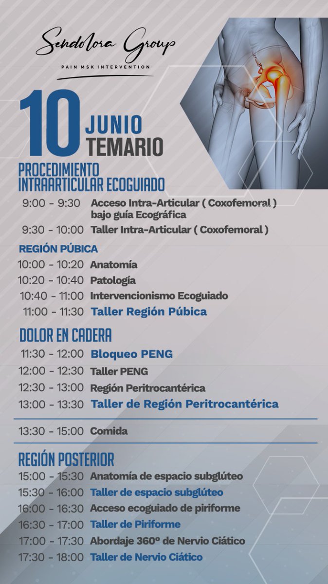 JuanjoNMSK's tweet photo. CURSO presencial a realizarse en la Ciudad de Hihuahua, Chih. Intervencionismo ecoguiado en cadera. En un ambiente VIP, 75% del curso consiste en práctica personalizada y protocolizada. NO TE LO PUEDES PERDER!! https://t.co/li0xp0bxWe