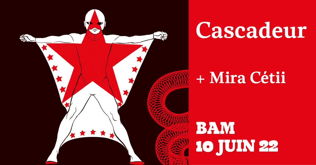 Diffusion_prod's tweet image. Mira Cétii sera prochainement en première partie de Cascadeur!
Vendredi 10 juin - La BAM (1ére partie de Cascadeur)  - METZ (57)
Billetterie: tinyurl.com/5n7v4p3s

#concerts #frenchmusic