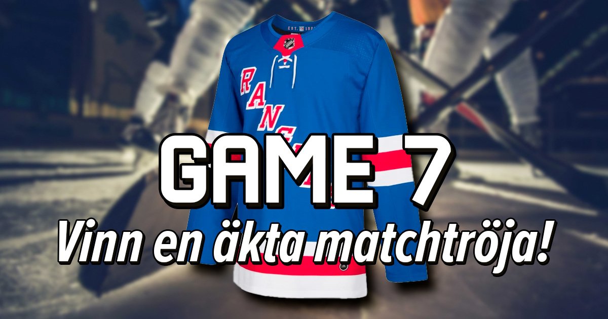 GAME 7 mellan Carolina-Rangers &amp; vi kör givetvis en riktigt BOMB-Stream med Spelidéer, Quiz och andra tävlingar. Redan nu kan du vinna en äkta matchtröja.

Gilla, Retweeta &amp; Följ vår Twitter så är du med i dragningen som görs vid slutsignalen.

Sändningen: twitch.tv/thegamblingcab…