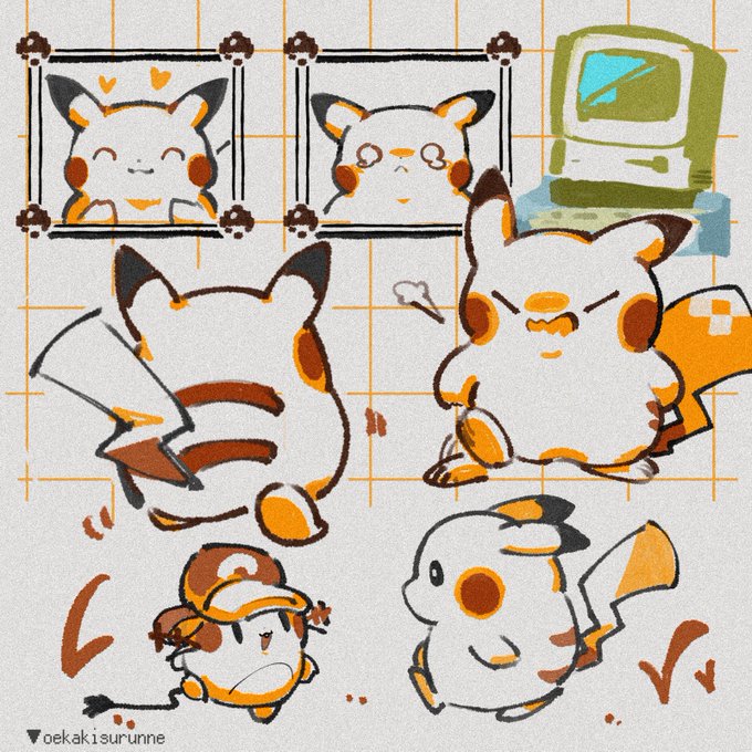 ピカチュウ版ポケモンでカントーのたびしてる あずけるとすごいイヤがってかわいい 