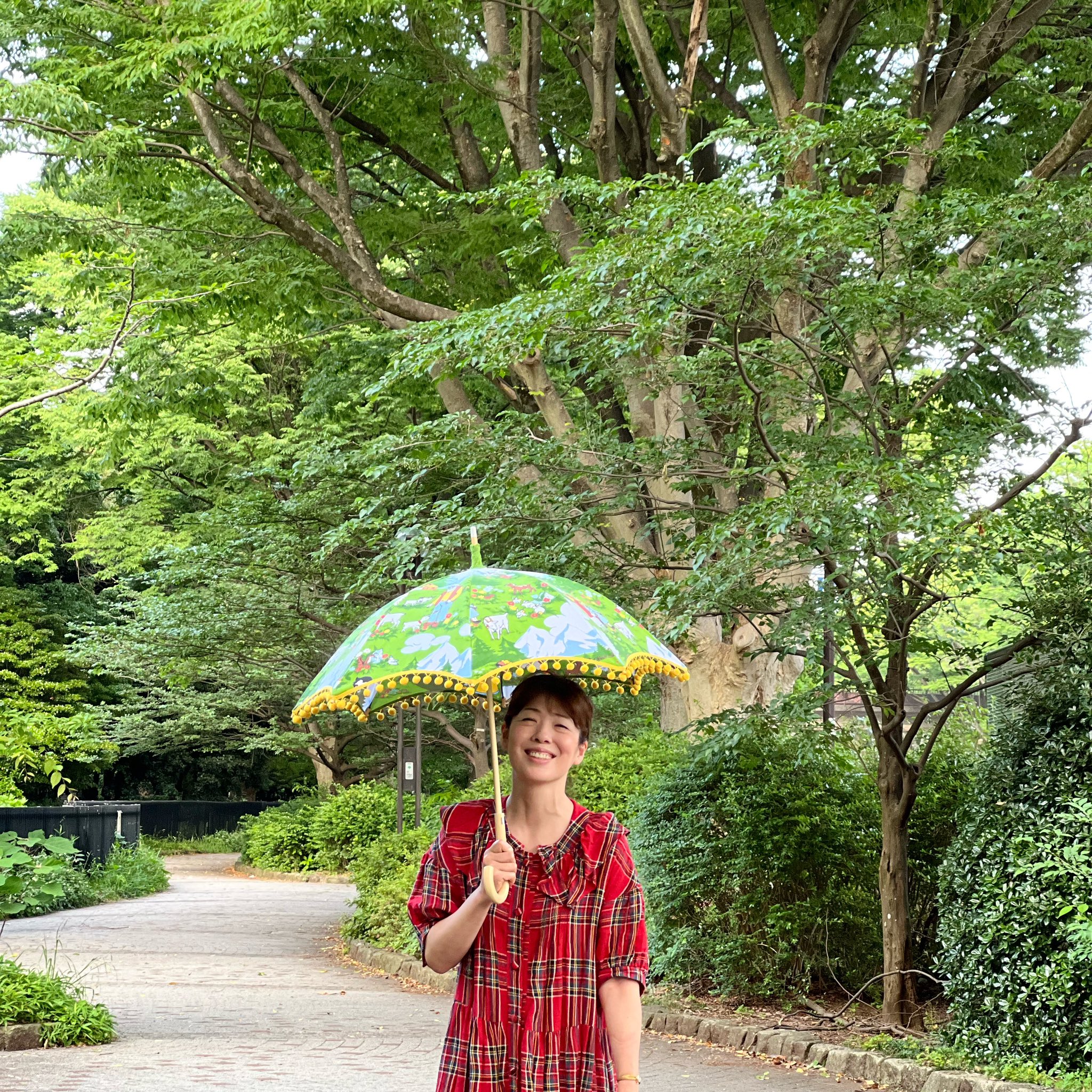 希少　nuts　ナッツ　長傘　日傘　ポップ　カラフル　レトロ　ヴィンテージ 希少 nuts ナッツ 長傘 日傘 ポップ カラフル レトロ ヴィンテージ