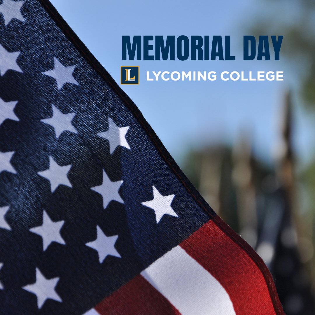 LycomingCollege's tweet photo. On this day, we remember and honor all those who died defending our country, especially our alumni and extended family and friends. 🇺🇸 Please help us honor our heroes by sharing names with us in the comments below! 👇🏼 https://t.co/KDE9pwP0O6