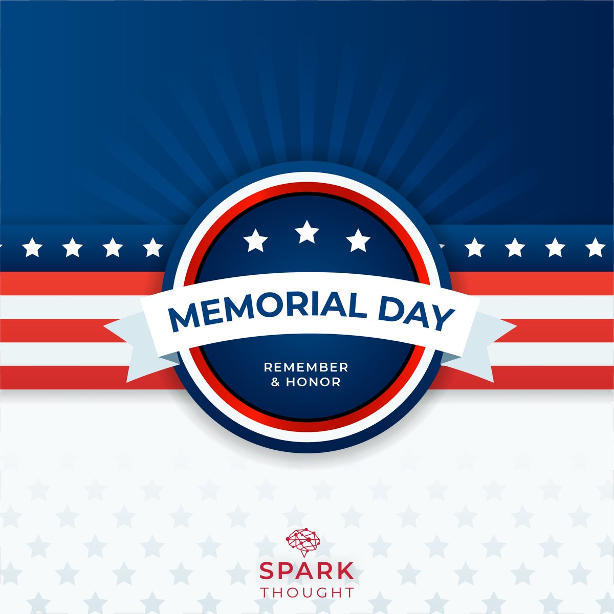 We honor all those who made the ultimate sacrifice in service to our country and their families. 
 
 #WeRemember   #SparkThought   #FallenHeroes