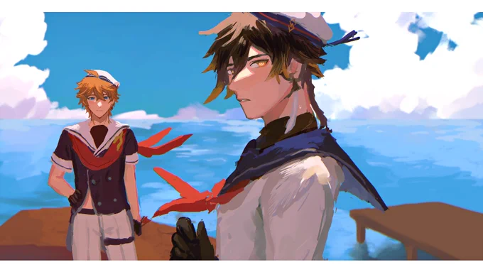 #今月描いた絵を晒そう
5月picまとめです 明るい! 