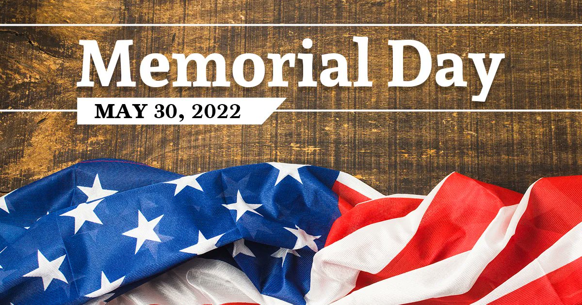 Recipiada's tweet photo. Memorial Day is a day to remember and honor those who have died in service to their country. It is also a day to celebrate our freedoms as Americans. 

Let us never forget the sacrifice of those who have made our country great.

#memorialday #veterans https://t.co/MaAgSLhfC5