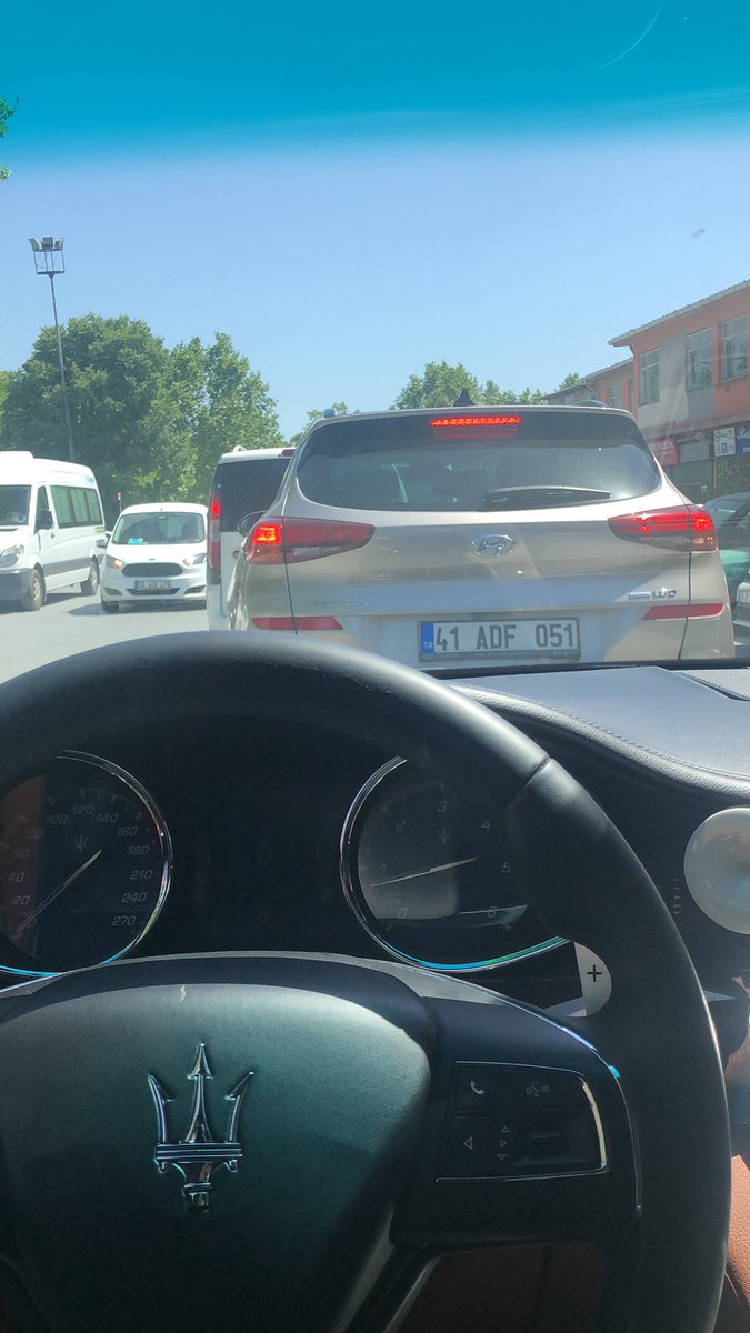 Lanet her gün aynı trafik 😩