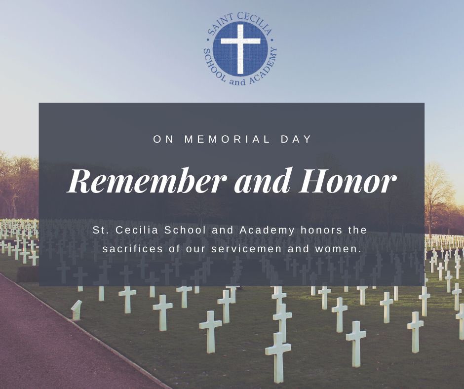 stlcathschools's tweet photo. On this day of solemn contemplation, we honor and remember the profound sacrifices of our servicemen and women. 

En este día de solemne contemplación, honra y recuerda los profundos sacrificios de nuestros hombres y mujeres de servicio. https://t.co/jCaY5gKdcG