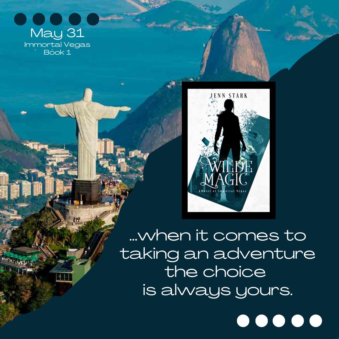 jennstark's tweet photo. Are your 🧳 packed? WILDE MAGIC releases tomorrow!!!

From Rio to Savannah to New York, Sara Wilde is off the grid and on the run—finding the most magical treasures on the planet with the flip of a Tarot card.

🗺 Order now
Amazon: https://t.co/gzylA0hliC https://t.co/gzylA0hliC https://t.co/iti5o4ggu7