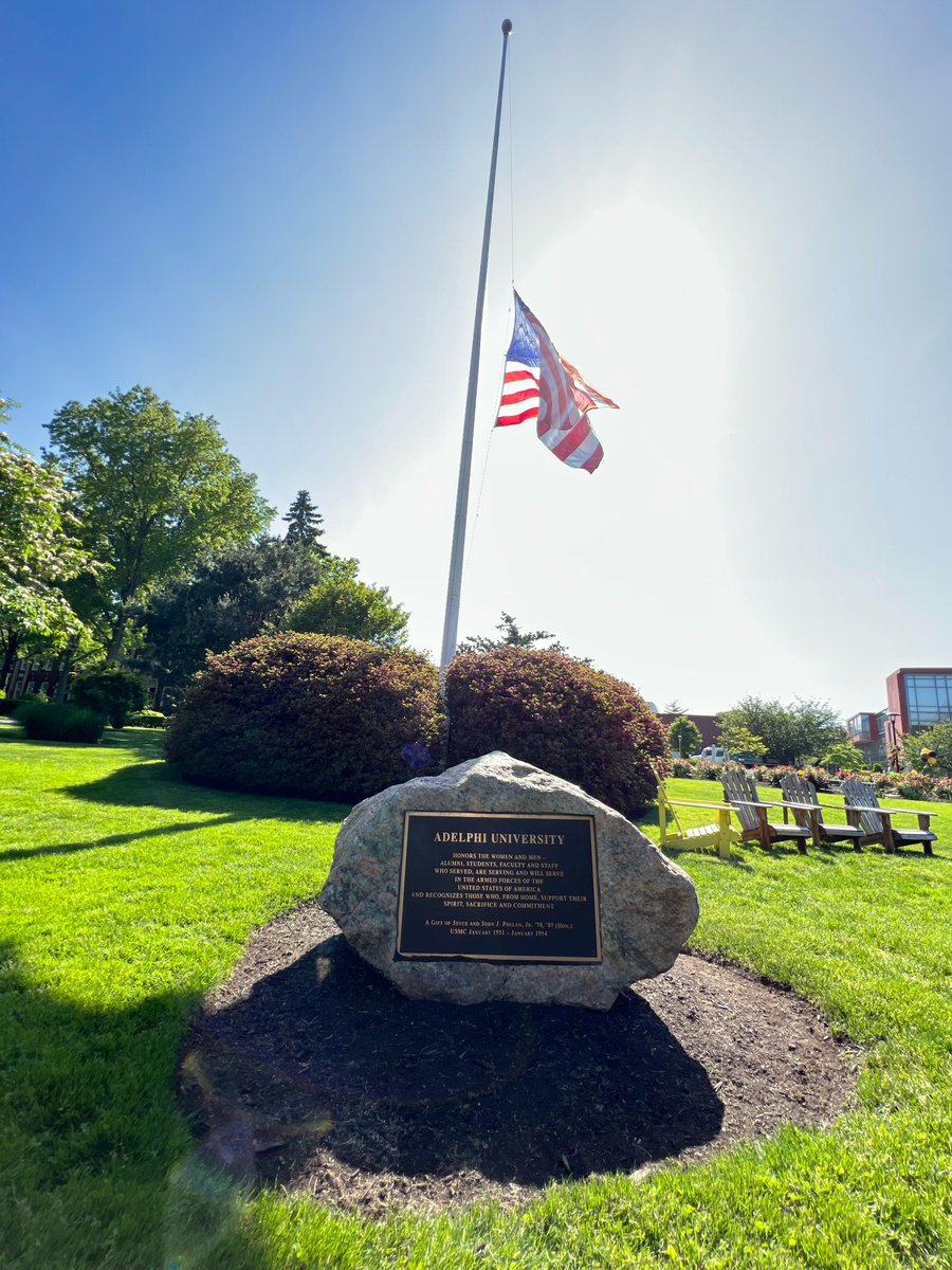 Adelphi University tweet media