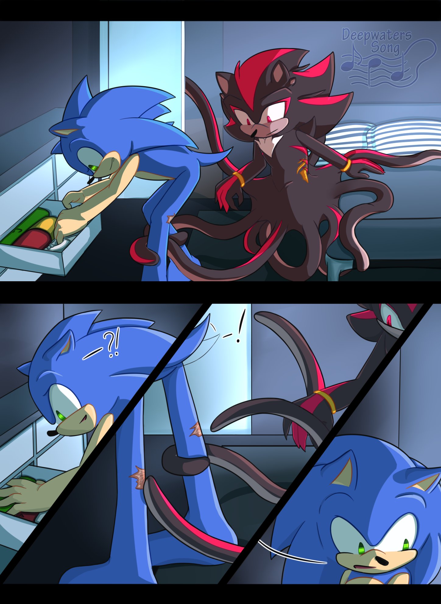 fish on X: dark sonic in my au maybe  / X