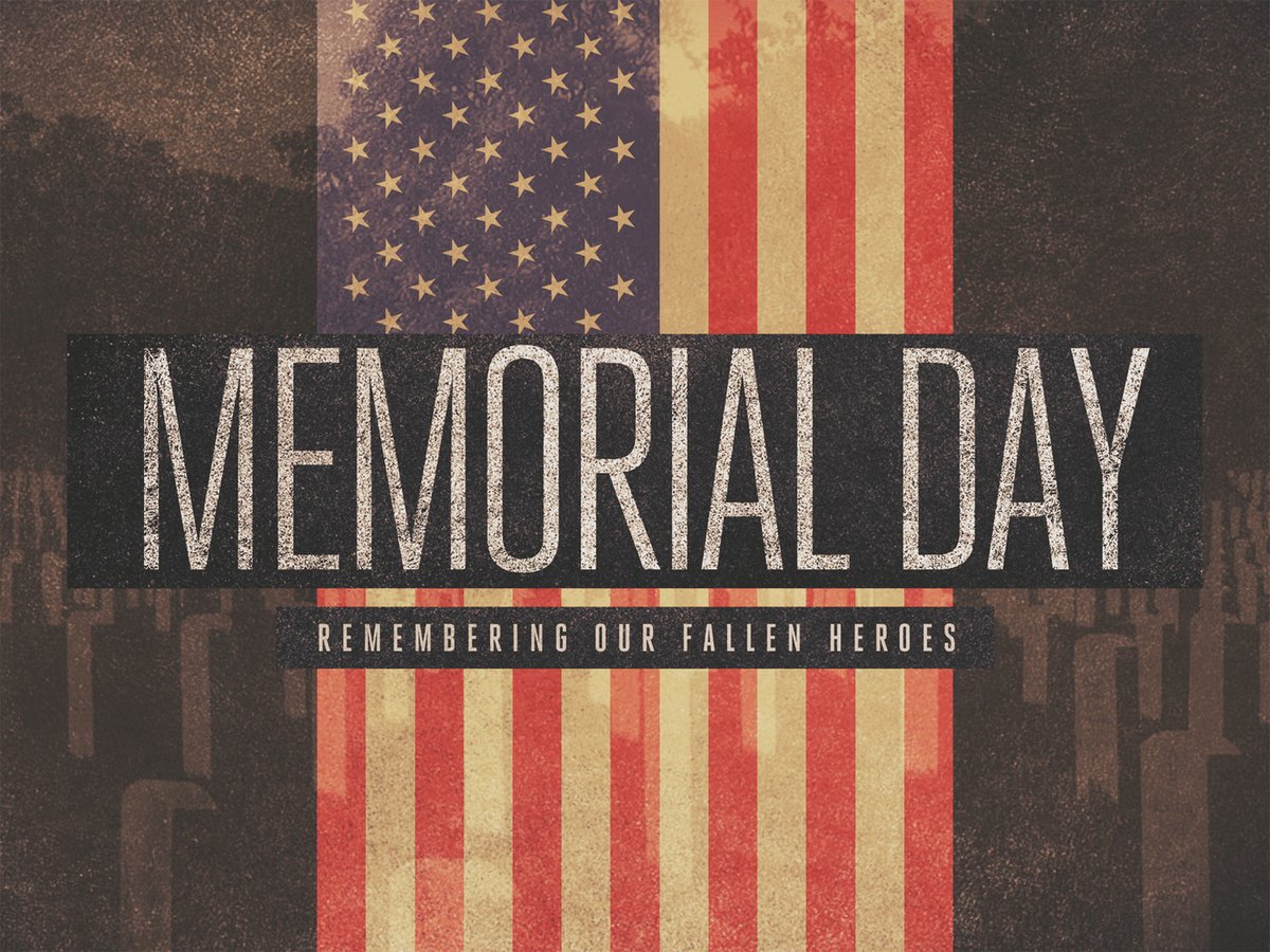 Today we thank and remember the brave men and women who have made the ultimate sacrifice. Let us remember those who courageously gave their lives. Join us as we remember and honor our heroes and pray for those families and friends who are hurting and grieving from this sacrifice.