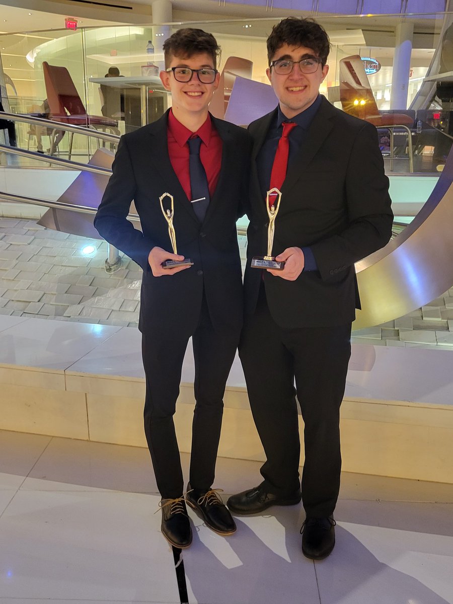 Slinger4N6's tweet photo. We are proud of our Quarterfinalists. Reilly and Adam were 15th in the Nation. You had a great year. https://t.co/gc6L6GQeHw