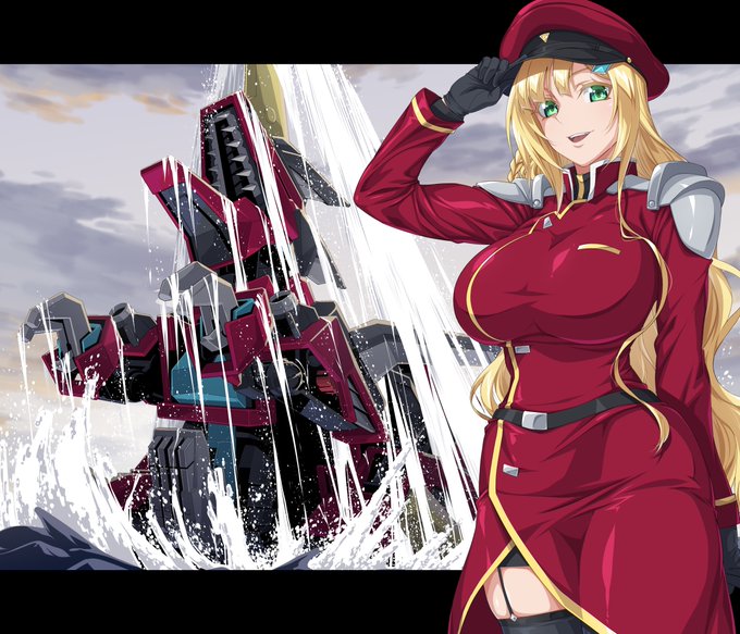 愛機海戦仕様と軍服リルちゃん(再)。 