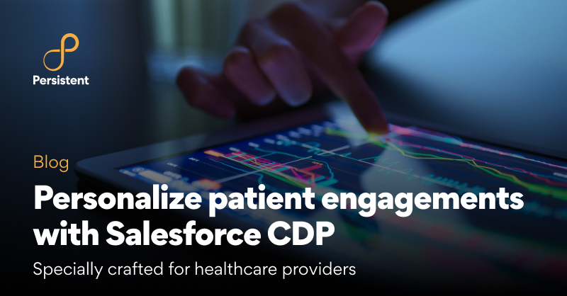 Persistentsys's tweet image. Learn how Salesforce CDP can help you personalize your patient engagements. Be the provider of choice by enabling highly personalized patient engagements.
More at - bit.ly/3Gwn17C 

#SalesforceConsultant #SalesforcePartner #SalesforceCDP