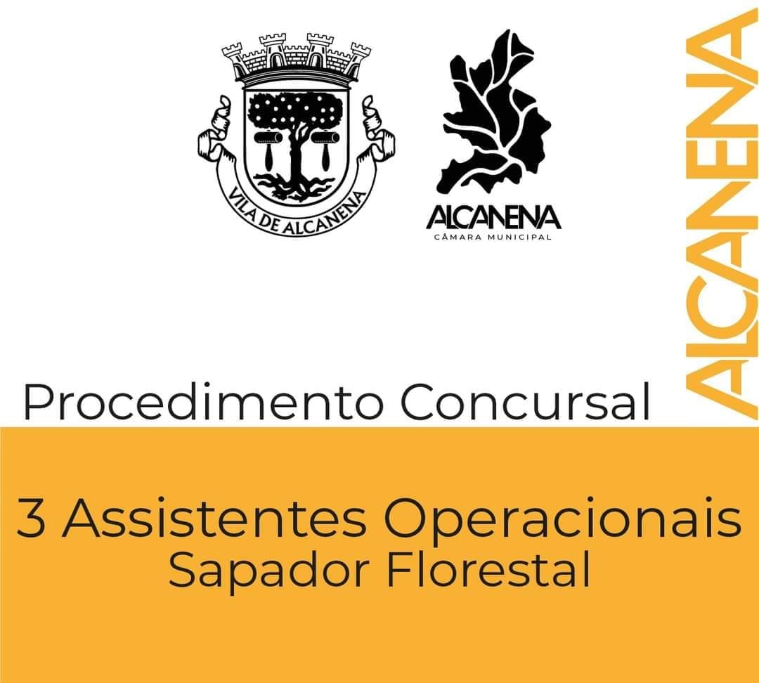 Procedimento Concursal para Constituição de Reserva de Recrutamento de 3 Assistentes Operacionais – Área de Atividade Sapador Florestal
Apresentação de Candidaturas decorre de 23 de maio a 6 de junho de 2022

Mais informações em cm-alcanena.pt