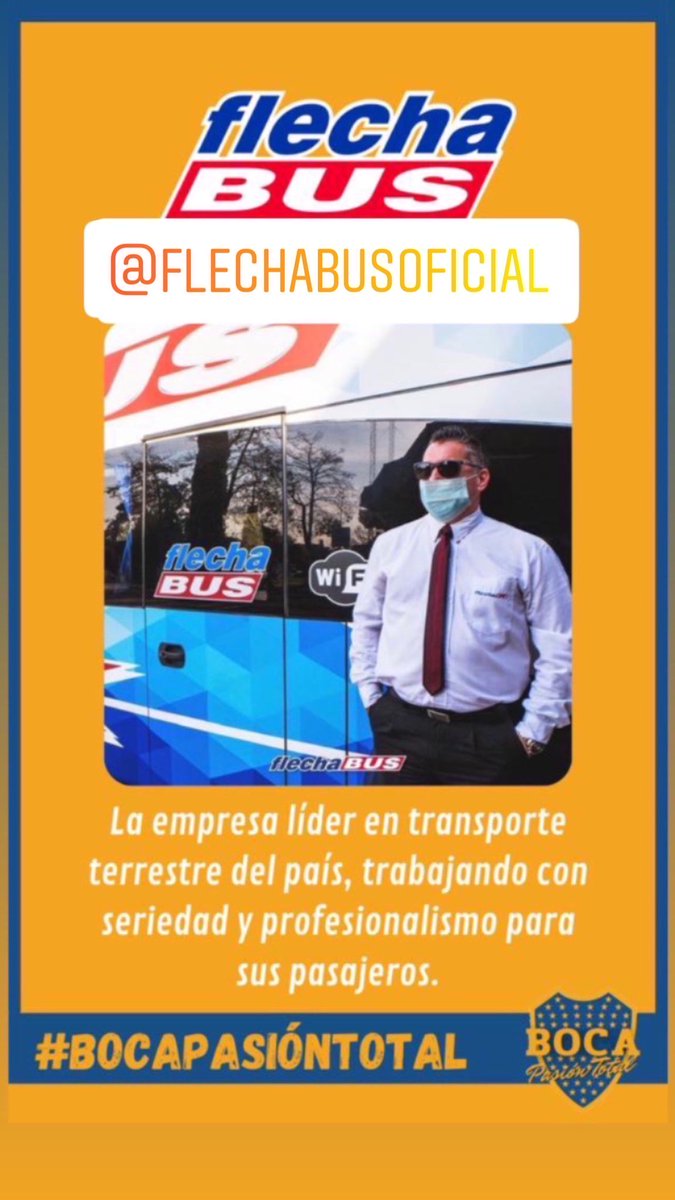 BocaPasionTotal's tweet image. Arrancó el HOT BUS de @FlechaBusok ? 💣💥

Desde hoy hasta el 1° de junio, van a encontrar pasajes reee baratos y para un montón de destinos 🔥🔥

👉 Para más info, ya saben, directo a nuestra Web o App 📲

#FlechaBus #Descuentos #HotBus #HotSale #promocion