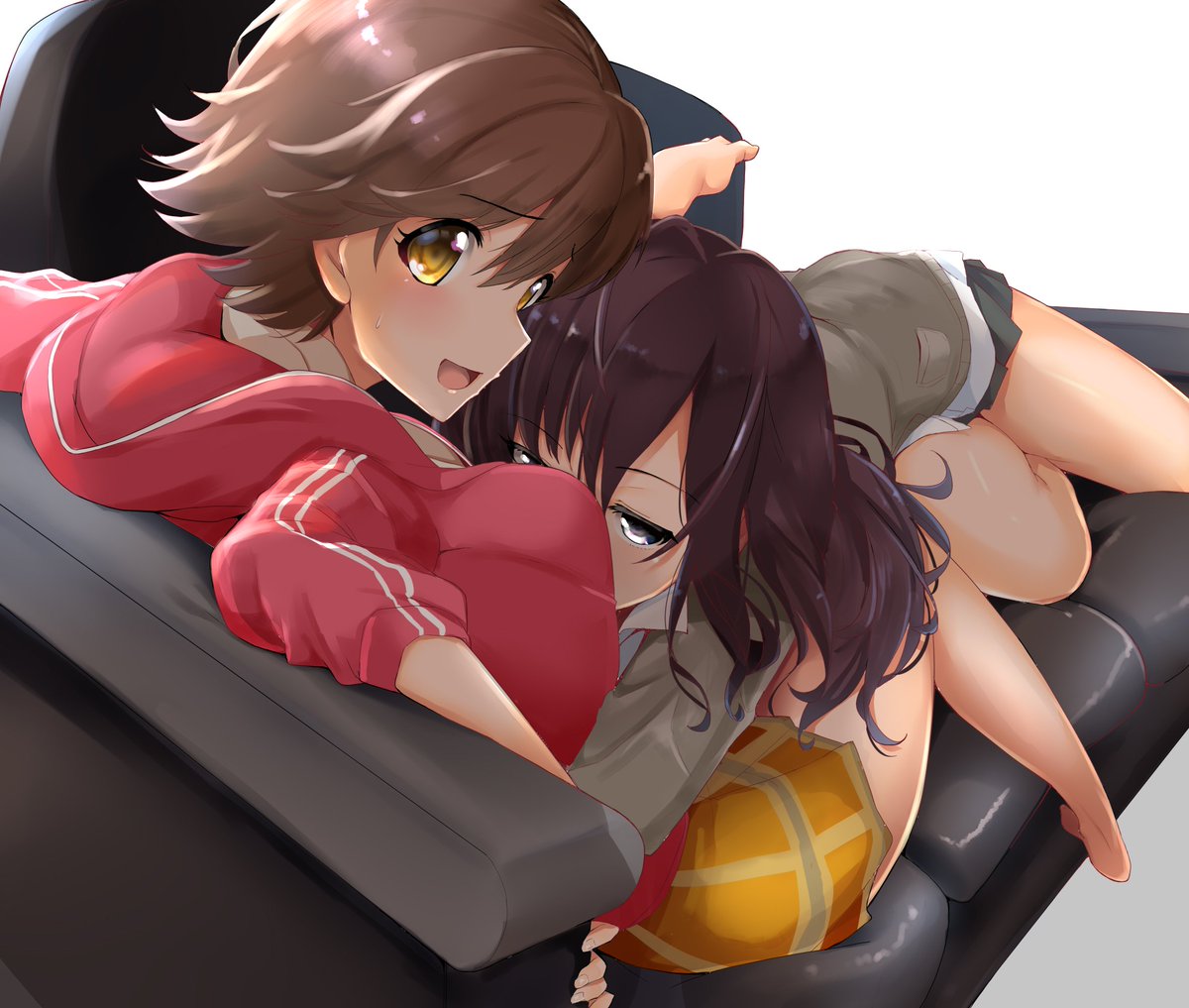 Kon5283_2nd's tweet photo. お題箱より。未央ちゃんをくんかくんかするしきにゃん https://t.co/T34TzMU06i