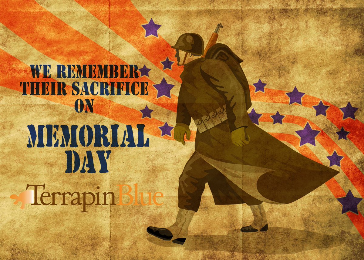 TerrapinBlue's tweet photo. Terrapin Blue would like to take a moment to honor and recognize all our our veterans who sacrificed much so that we could be free... #RememberThem #HonorThem https://t.co/3foGaFbcAY