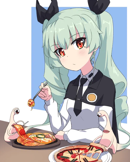 地毛に寄生チョビ 