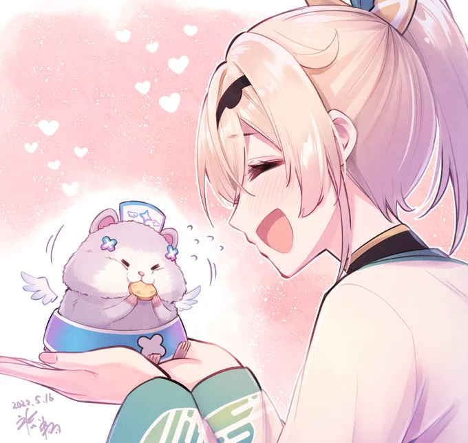 来月はもっと絵を描けるよね?かな太郎!(
#今月描いた絵を晒そう 