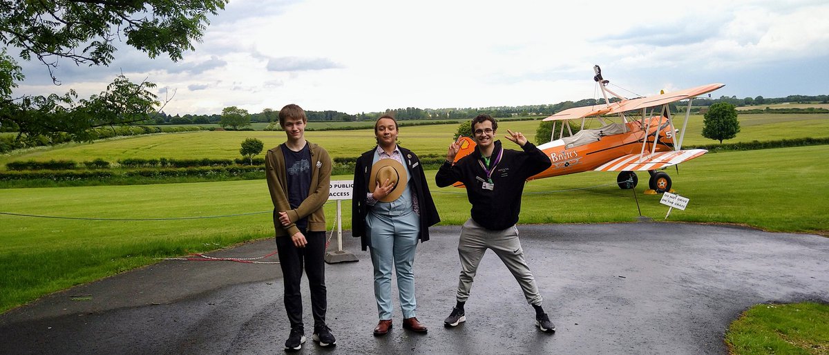 The Potential Tech Team is here at the site which will soon feature one of our own and others strapped to the top of a plane...

Help raise money for us by donating to this fundraiser by the link below:
justgiving.com/campaign/wingw…

#wingwalking
#fundraising
