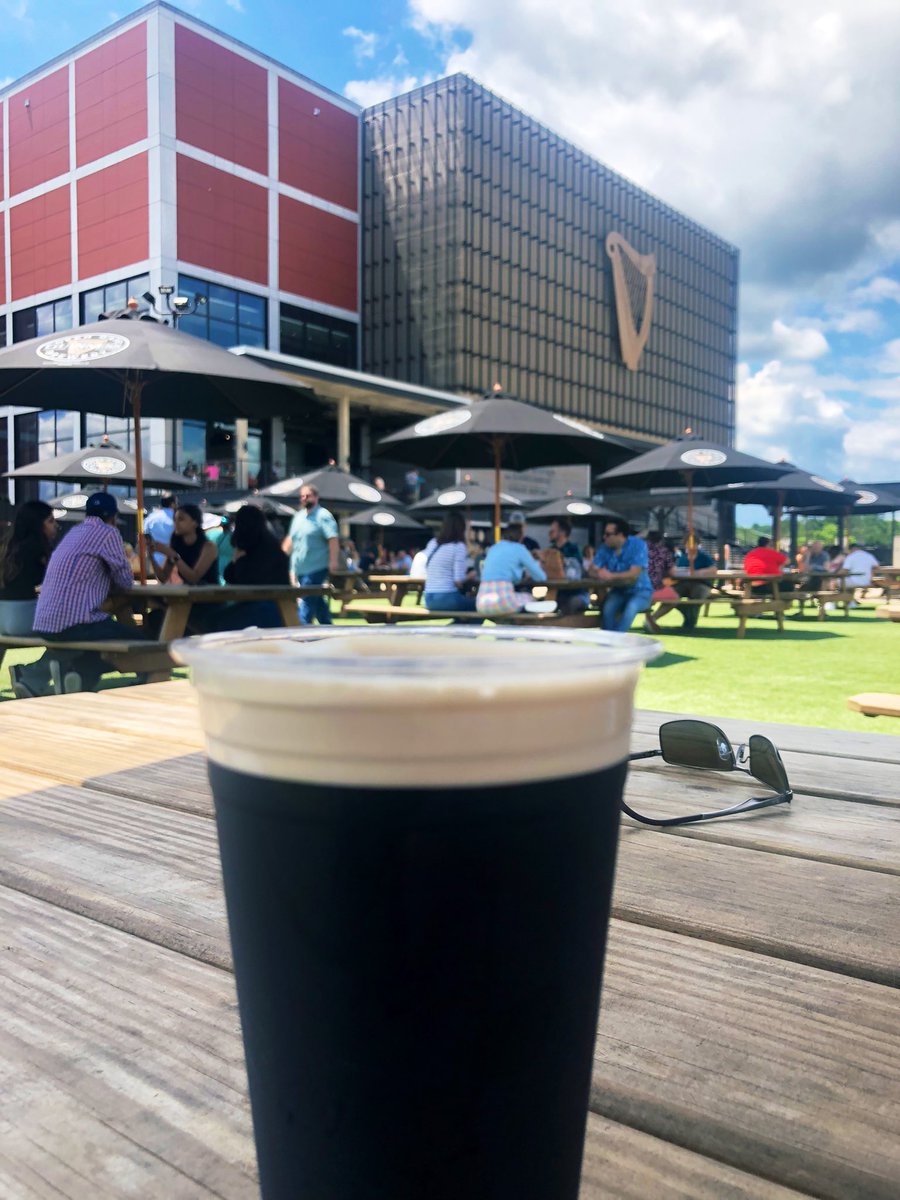 districtfenian's tweet photo. Holiday weekend pints 👍 #GuinnessOpenGate https://t.co/ccrQncj3la