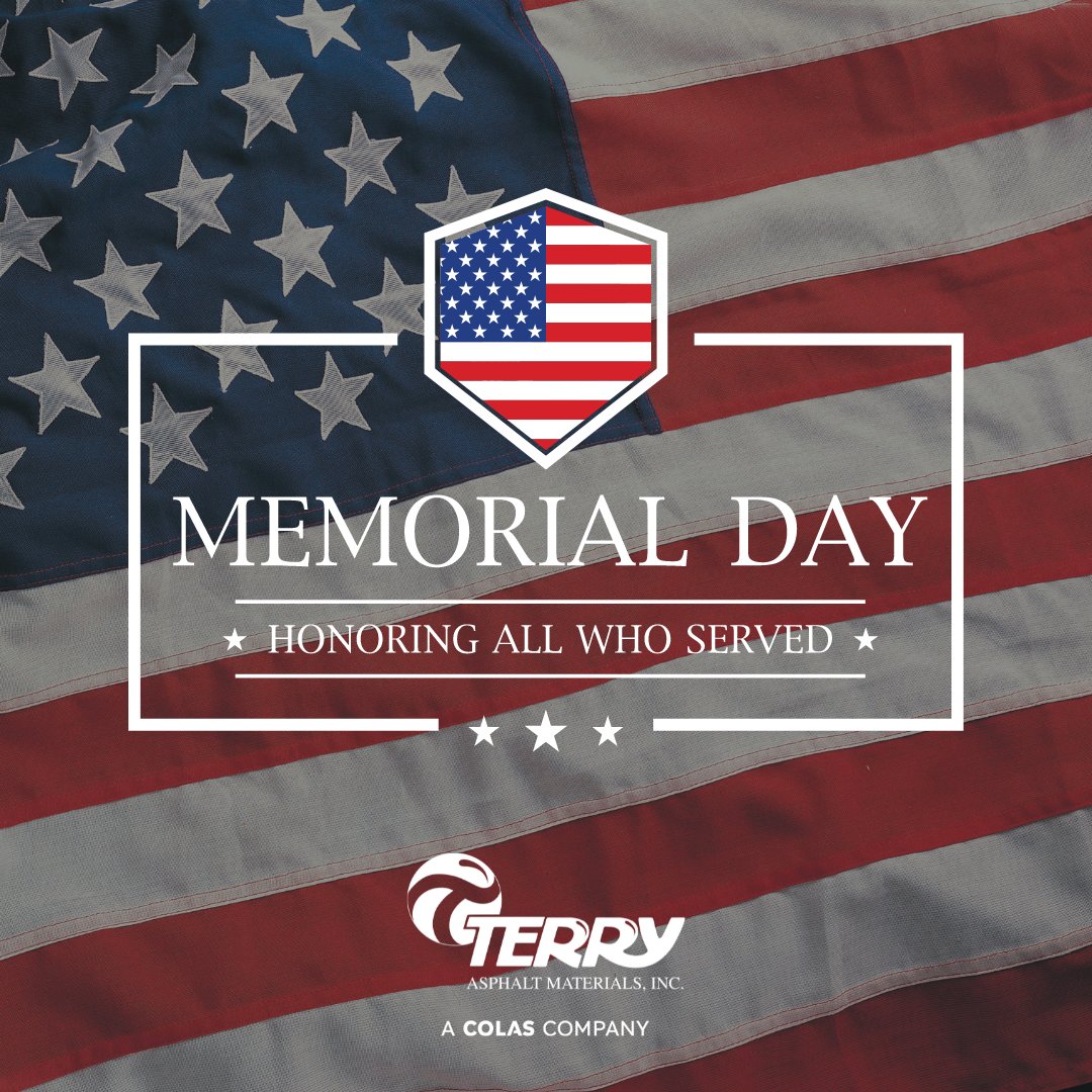 Terry_Asphalt's tweet photo. Today we honor and remember the brave men and women who made the ultimate sacrifice while serving in the U.S. Military. Happy #MemorialDay! https://t.co/XSiBFKdm8t