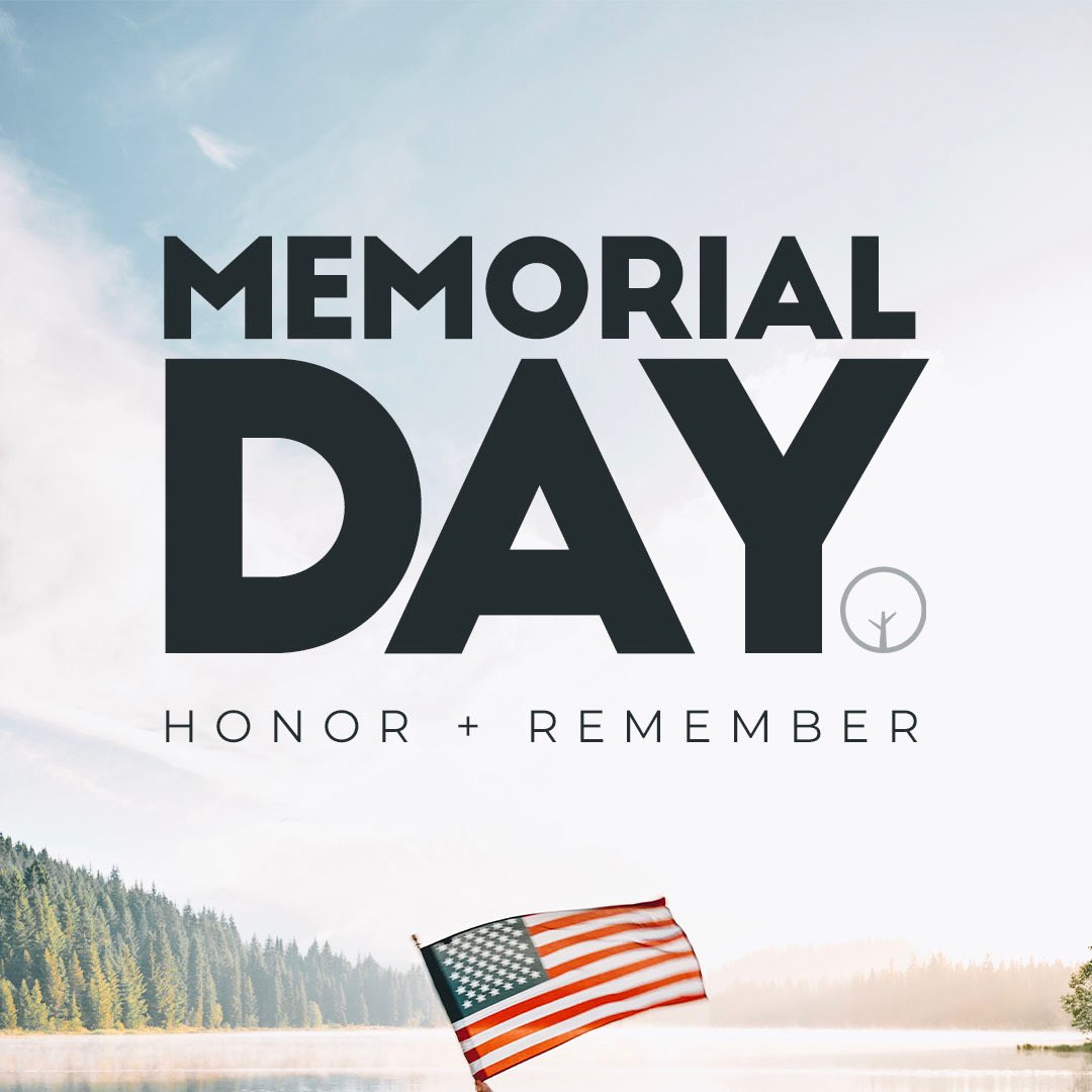 Today, we pause to honor ＋ remember those who gave their lives for our nation.⁣
⁣
And we're grateful for those who choose to serve today.⁣
⁣
Happy Memorial Day!