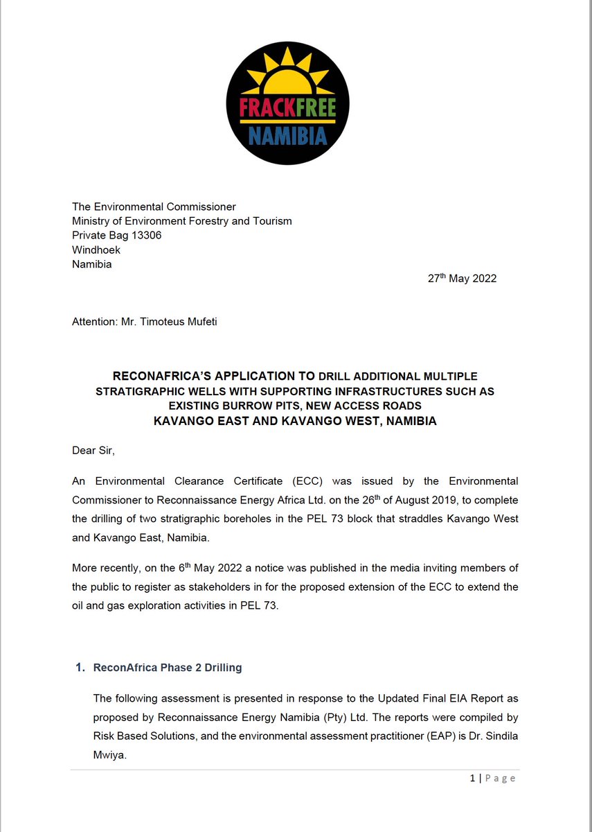 Frack Free Namibia tweet media