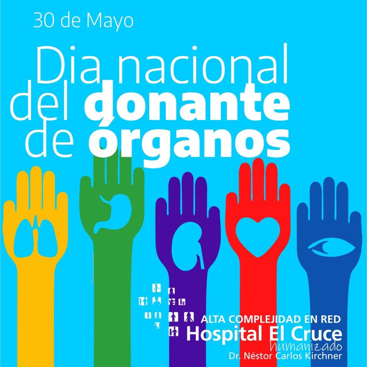 ElCruceHospital's tweet photo. Dia Nacional del Donante de Órganos

💚Este día se propuso por el nacimiento del hijo de la primera paciente que dio a luz tras haber recibido un trasplante hepático en un hospital público y representa la posibilidad de dar vida después de un trasplante.
#donarorganossalvavidas https://t.co/t4pRFqTVjw