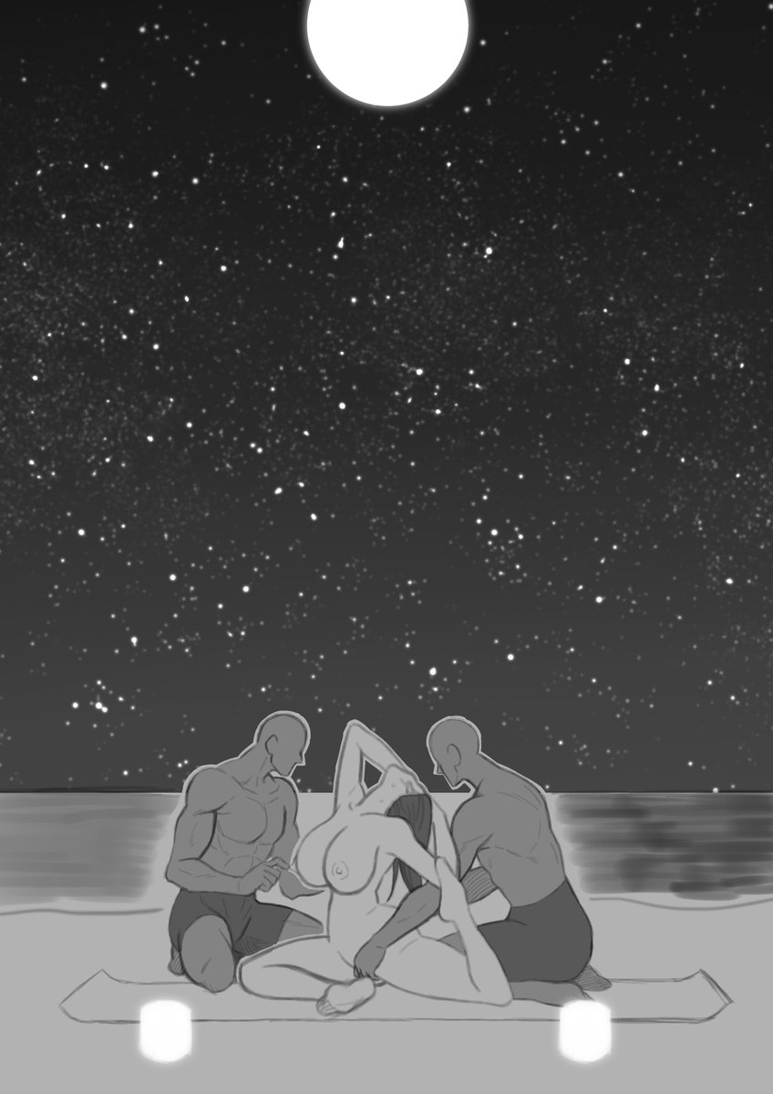 #今月描いた絵を晒そう 
ラフ多め 