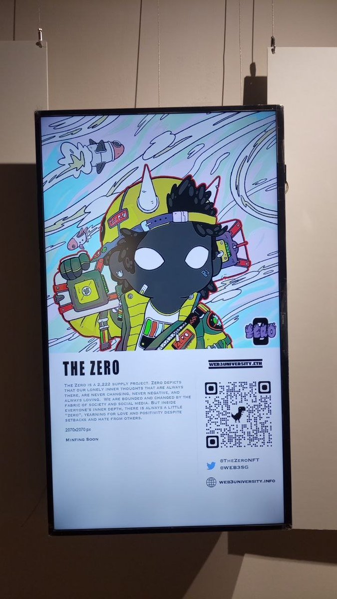 🎉 The Zero X Web3SG Zerolist GIVEAWAY 🎉

Giving away 5X Zerolist!

To Enter:
➡️ Follow @Web3SG <a href="/TheZeroNFT/">The Zero 🌑</a> @WideEyeKarl 
➡️ Like &amp; Retweet
➡️ Tag your homies