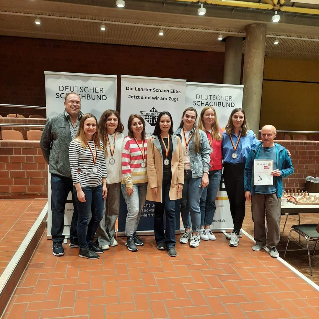 Irina Bulmaga (@irinabulmaga) on Twitter photo 2nd place for our team- "SK Schwäbisch Hall" in the #FrauenSchachBundesliga ! Stability above all! 🙈
<a href="/lelaToreli/">lelajavakhishvili</a>
<a href="/NBatsiashvili/">Nino Batsiashvili</a>
<a href="/deimantedaulyte/">Deimantė Daulytė-Cornette</a>
#womeninchess #chess 2nd place for our team- "SK Schwäbisch Hall" in the #FrauenSchachBundesliga ! Stability above all! 🙈
<a href="/lelaToreli/">lelajavakhishvili</a>
<a href="/NBatsiashvili/">Nino Batsiashvili</a>
<a href="/deimantedaulyte/">Deimantė Daulytė-Cornette</a>
#womeninchess #chess