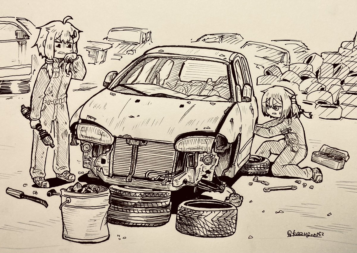 #今月描いた絵を晒そう 