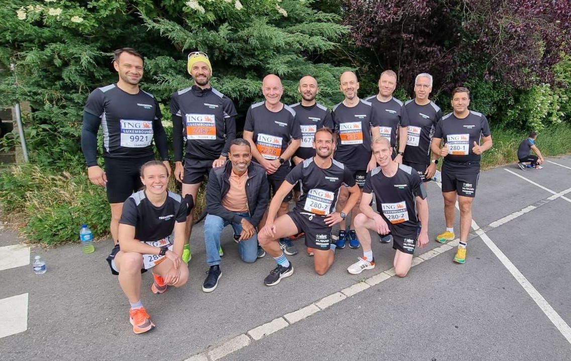TechSense_Media's tweet photo. Congratulations to the finishers of the #TechSense Run by The Dots team, who took part in the 15th edition of #INGnightmarathon 🏃 this Saturday!
Thank you to our coach Hakim Bagy, @INGLuxembourg for the organization and our sponsors @nutanix & @ebrcTrusted.
We had so much fun! https://t.co/0T841l8tHF