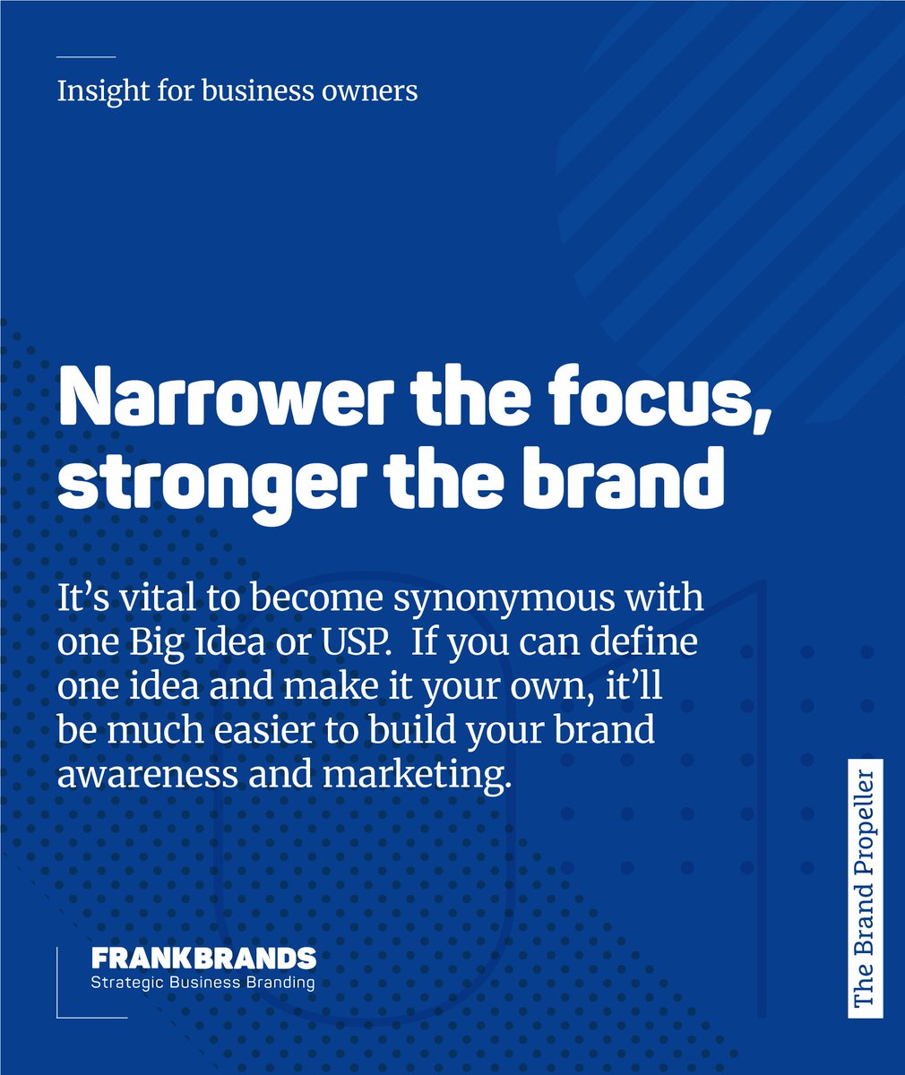 frankstebbing's tweet photo. Have you defined your USP? It's hard work but really worth working on https://t.co/4Pvg2kFoe4 https://t.co/5bTANJpkZF