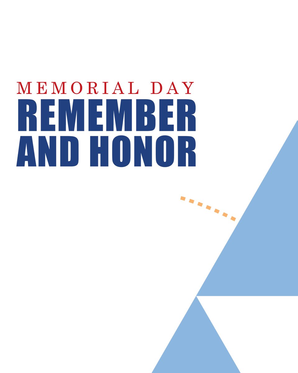 Today, we pay tribute to our fallen heroes who gave their lives for our country and freedom. #MemorialDay is a day of respect and remembrance for those lost and our thanks could never be enough for their service and sacrifice. 🇺🇸 

We honor their legacy with profound gratitude.