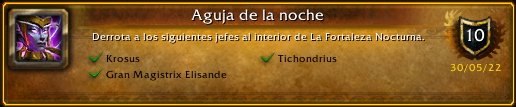 WarcraftExplore's tweet photo. ¡Acabo de conseguir el logro [Aguja de la noche]! #Warcraft #WorldOfWarcraft https://t.co/wcR7266ZQS