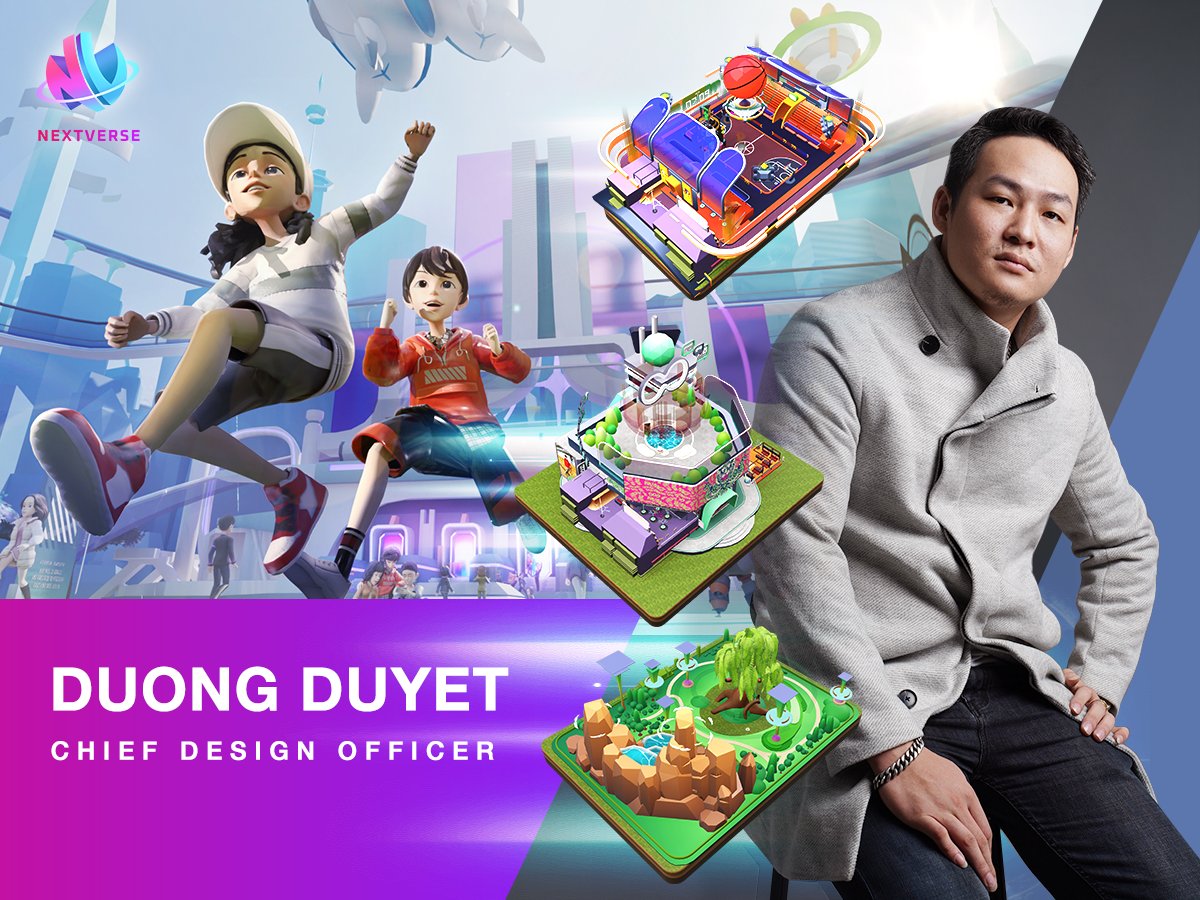 NextVerseOrg's tweet image. 💥 Mr. Duyet, Chief Design Officer

📌 The Spotlight aims to reveal the brains behind NextVerse, a fascinating co-creation metaverse ecosystem. 

📌 Today’s episode will shed light on Duong Duyet, Chief Design Officer. Do you want to know more about him? Let us know!
#NextVerse