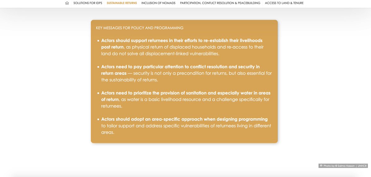 JIPS_profiling's tweet photo. @GP2point0 @khadraelmi @UNPeacebuilding @UNHCRinSudan @UNDP_Sudan @UNHABITATSSudan @IOMSudan @FAOSudan @RefugeesAfrica @Margharita_LH @inunezfer @tobyharward There is a need for not only evidence based but also people centered and community led planning for re-integration, as was done with the #DurableSolutions Action Plans at locality level.

Read the brief👉🏾https://t.co/IVD6e25Oc6
Explore the storymap👉🏾https://t.co/zIY1bQ2V6z https://t.co/vw8ajvX8hV