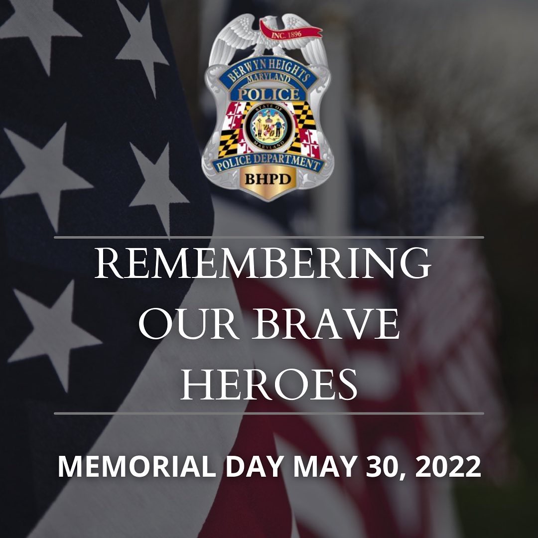 Berwyn Heights Department of Police tweet media