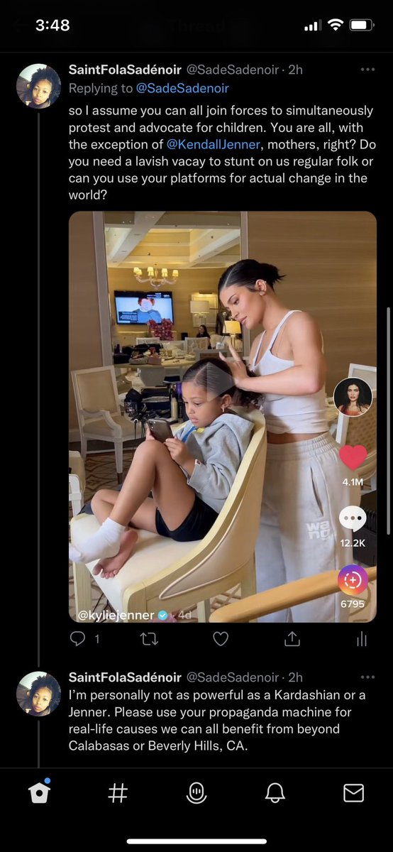 ayee i got a new girl for you her name <a href="/KylieJenner/">Kylie Jenner</a> she only has 2 babies Roger &amp; you’re an engineer tech entrepreneur w no babies or bodies on you get that gal &amp; leggo