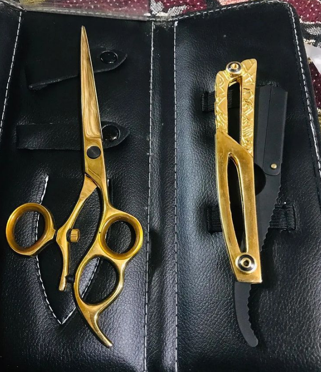 We are Manufacturer and Exporter of Hairdressing scissors, Barber Razors, Safety Razor, Barber Capes, Eyebrow/Eyelash Tweezers, And other Barber &amp; Beauty Surgical instruments.

We do offer Custom logo, Customized Colors, Customized Design and Packaging included in the order.