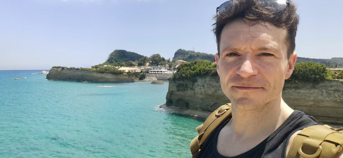 So... I looked for a hotel in the UK for my week off and thanks to @millieoconnell I discovered it was cheaper to come ere! #Corfu THANKS MILLS!