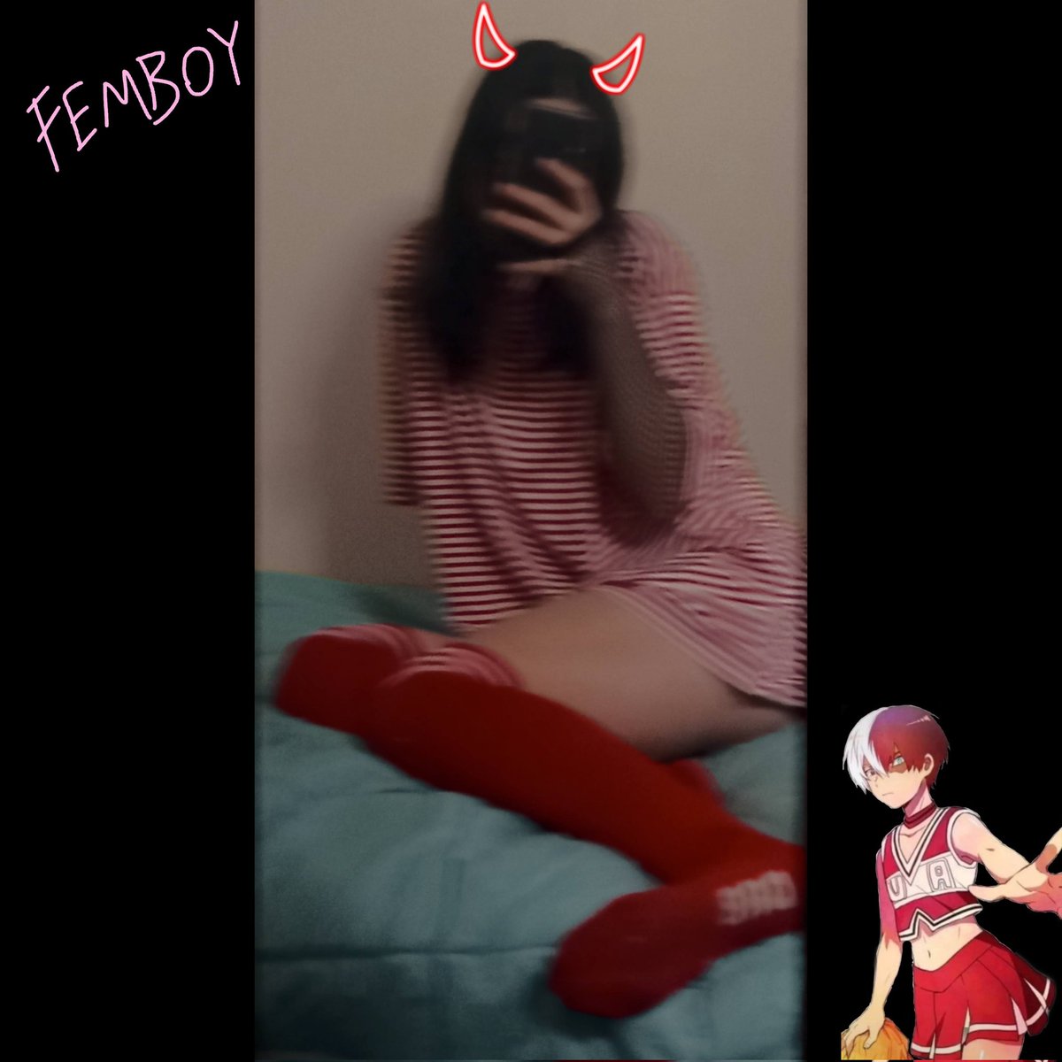 Fem_Hot420's tweet photo. Modo diablo xd #femboy #femboyedit #trapito #trapitoedit #travesty #traps #trapboy #crossdresser #hot #diablita https://t.co/ir8Udspr6J